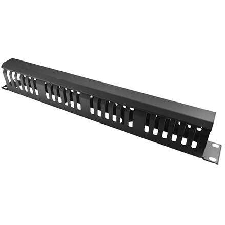 GHIDAJ ORIZONTAL PATCHCORD CU CAPAC 1U