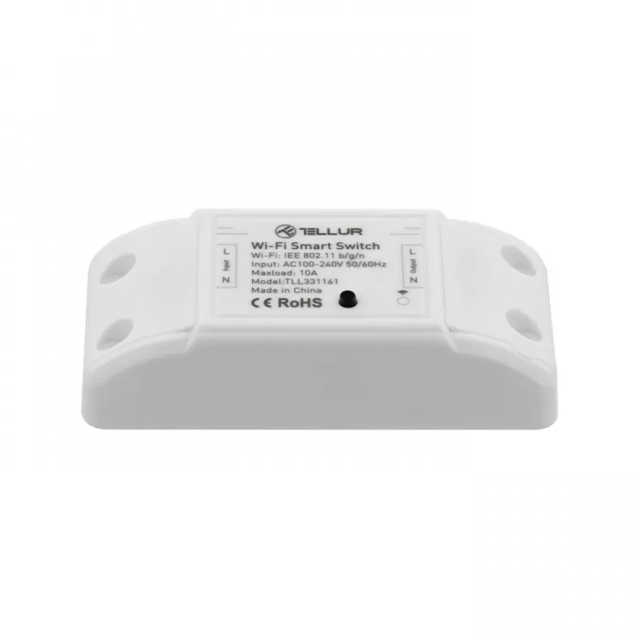 Întrerupător Inteligent de Linie Tellur TLL331161 WiFi Smart 2200W Alb — imaginea 3