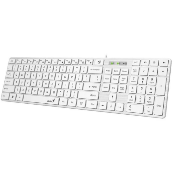 Tastatura SlimStar 126 USB Alb