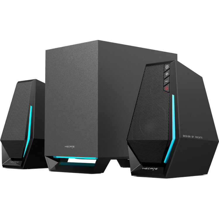 Sistem Boxe 2.1 HECATE G1500 MAX Iluminare RGB Negru