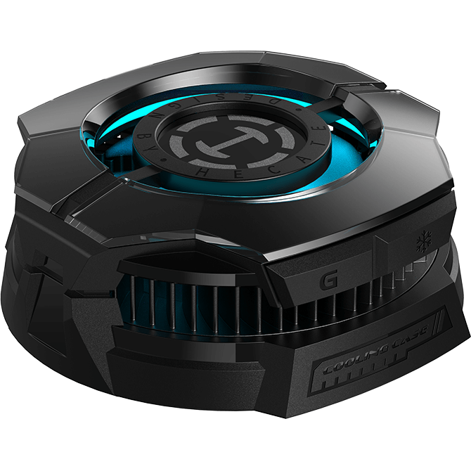 Accesoriu Cooler HECATE C4 pentru Telefon Fixare Magnetica cu Incarcator Negru