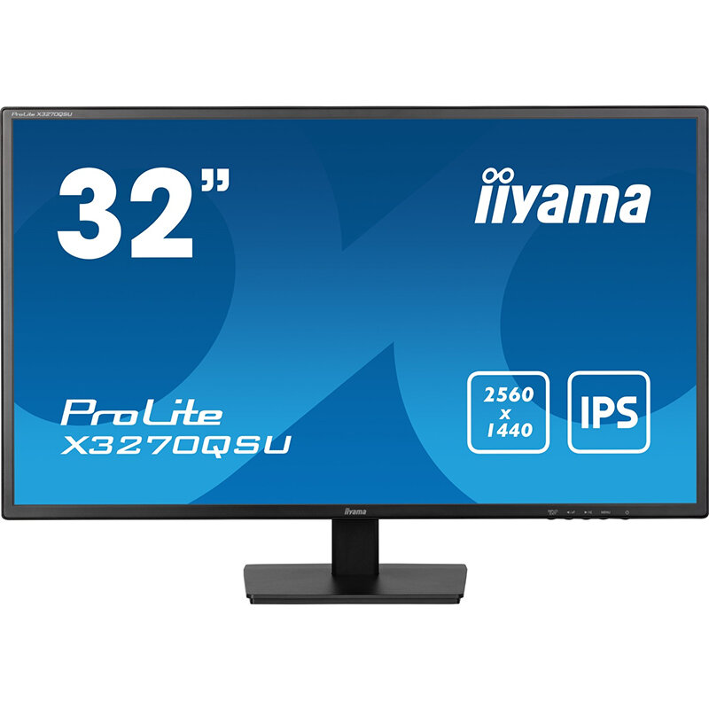 Monitor LED ProLite X3270QSU-B1 31.5 inch QHD IPS 3ms 100Hz Black