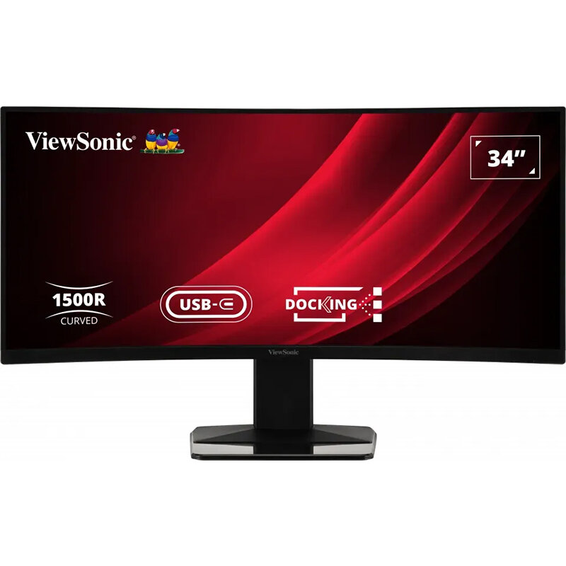 Monitor LED Curbat VG3419C 24.1 inch UWQHD VA 3.5ms Black