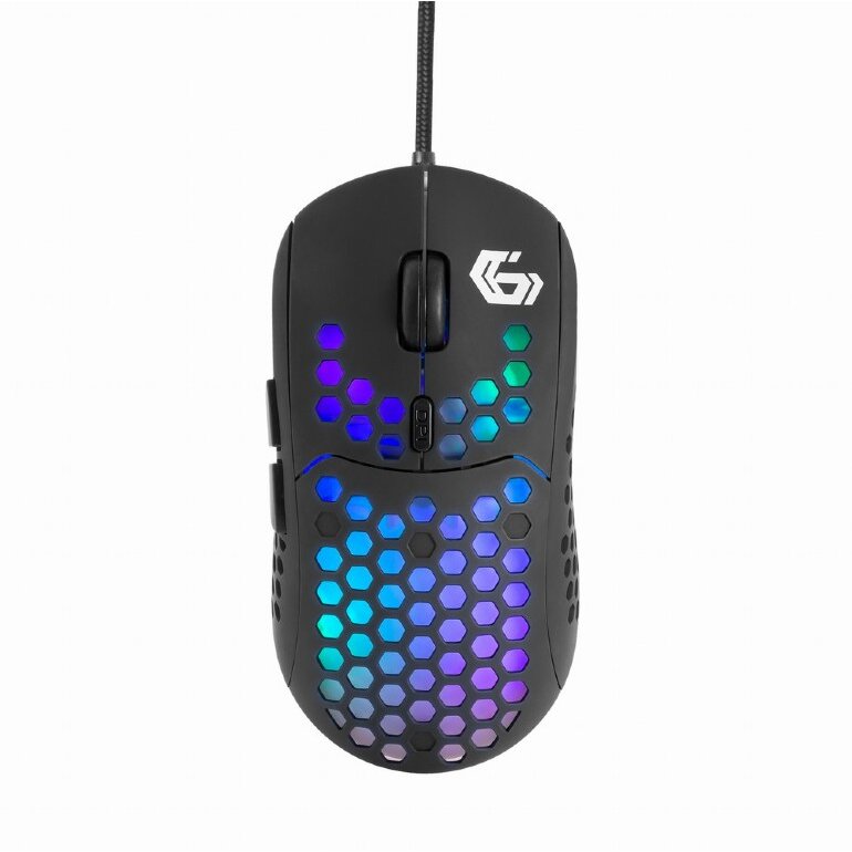 Mouse Gaming MUSG-RAGNAR-RX400 cu Fir Iluminare LED RGB 7200DPI Negru