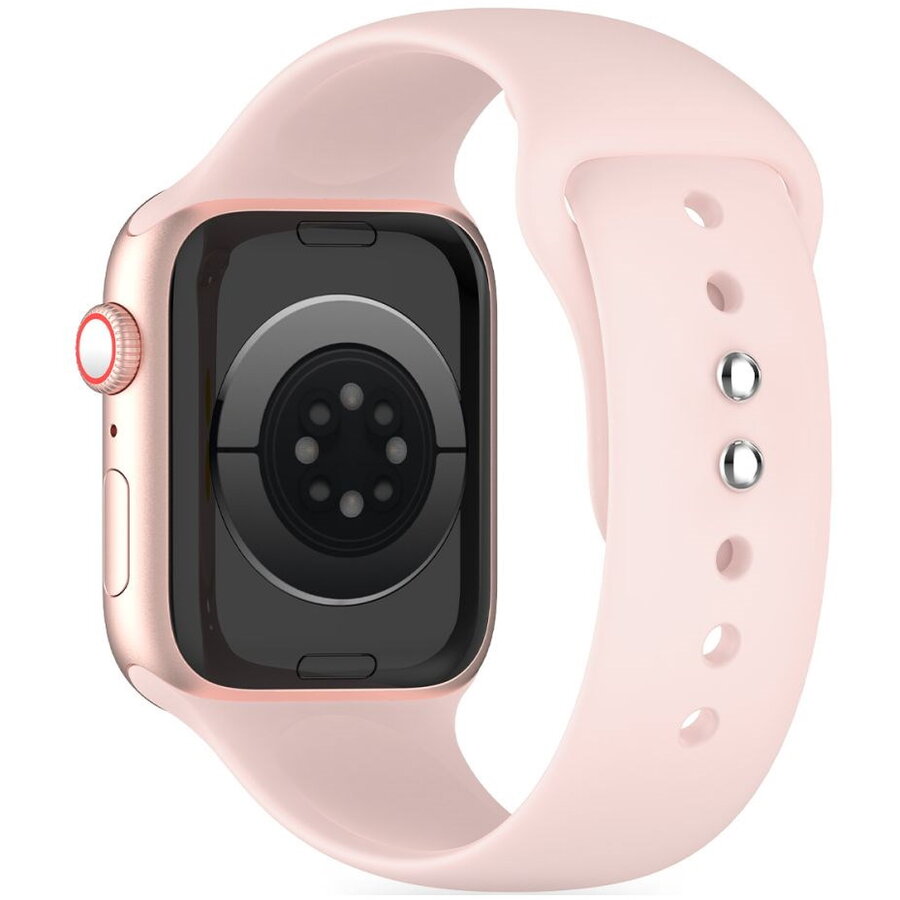 Curea Smartwatch compatibila cu Apple Watch 4/5/6/7/8/9/SE 38/40/41mm Pink