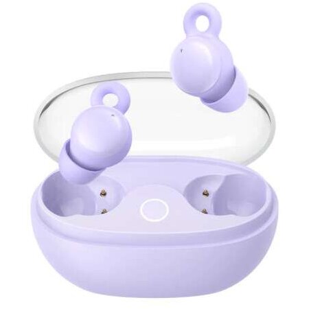 Casti JR-TS3 Bluetooth 5.3 Noise Cancelling Violet