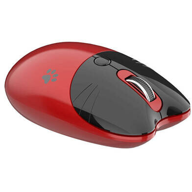 Mouse Wireless M3DM 1600DPI Rosu/Negru