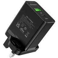 Incarcator De Perete FBBB0-UK 18W/20W UK  USB-A USB-C Negru