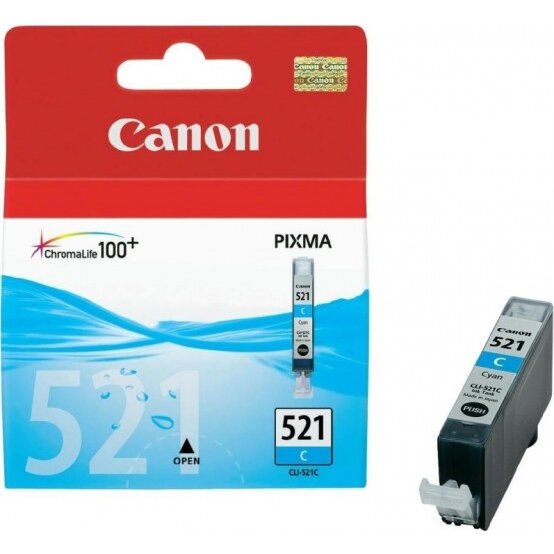 Cartuș Cerneală Canon CLI-521C 2934B001AA Cyan