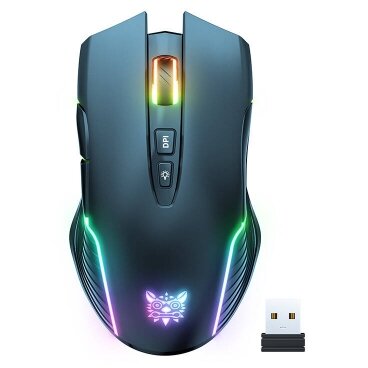 Mouse Gaming CW905 Wireless 3600DPI Iluminare RGB Negru