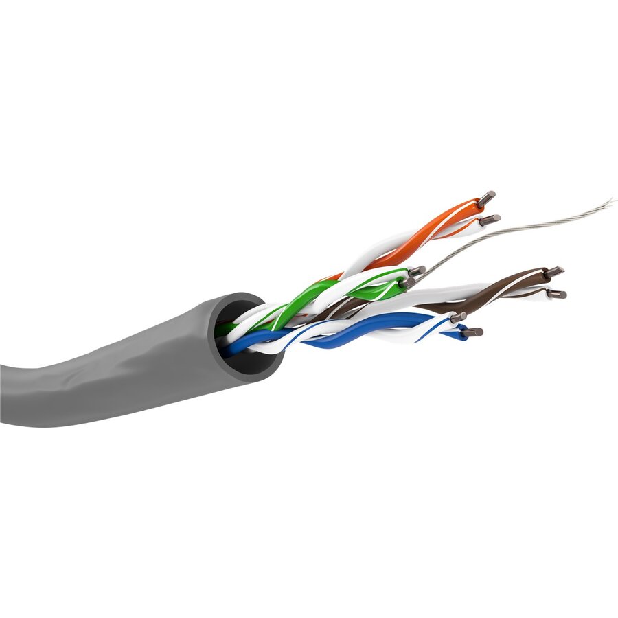 Patchcord U/UTP Cat 5E 305m Grey