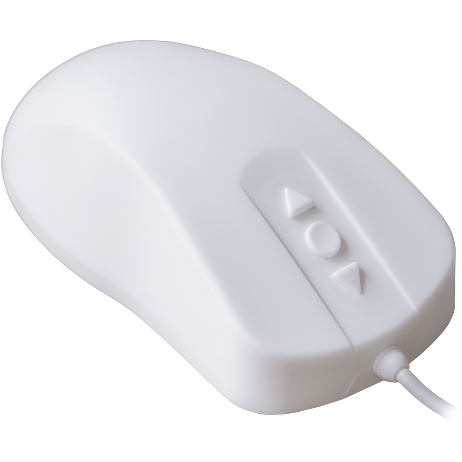 Mouse AK-PMH12 Antimicrobial Impermeabil 1000DPI Alb