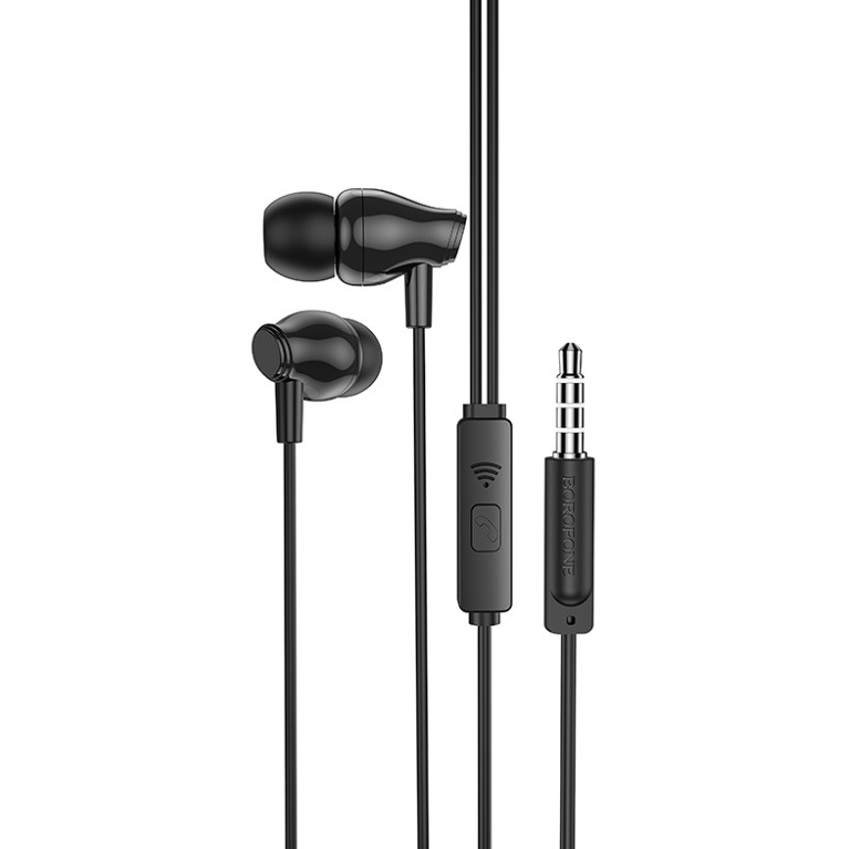 Casti Telefon Handsfree 3.5mm BM61 Wanderer Negru