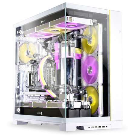 Carcasa Lian Li O11 Dynamic EVO XL Alb ITGalaxy.ro