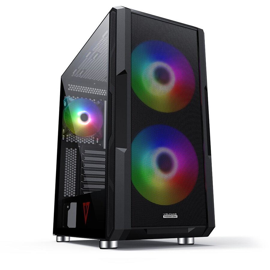 Carcasa AMIRANI ARGB Midi Tower Negru