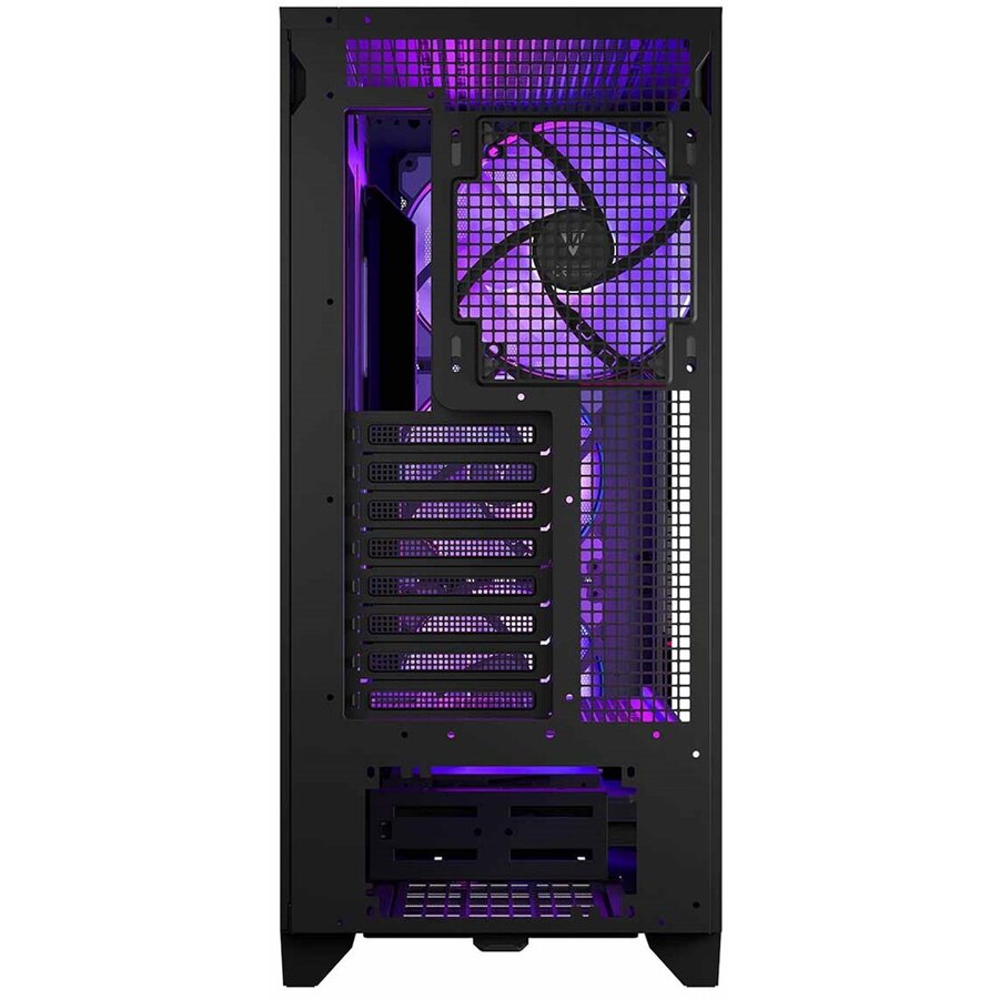 Carcasa Modecom VOLCANO PERUN APEX ARGB MIDI Negru — imaginea 4