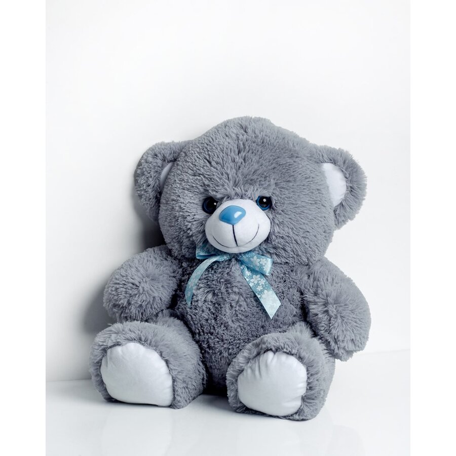 Jucarie TOMMY bear 65 cm grey