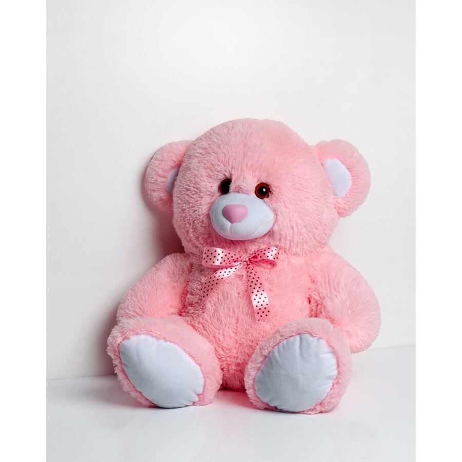 Jucarie TOMMY bear 65 cm pink