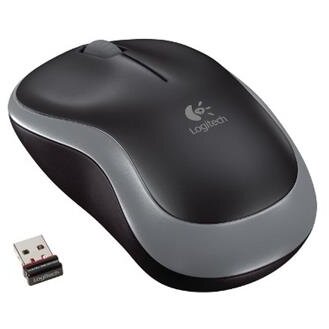 Mouse Wireless M185 1000DPI Negru/Gri