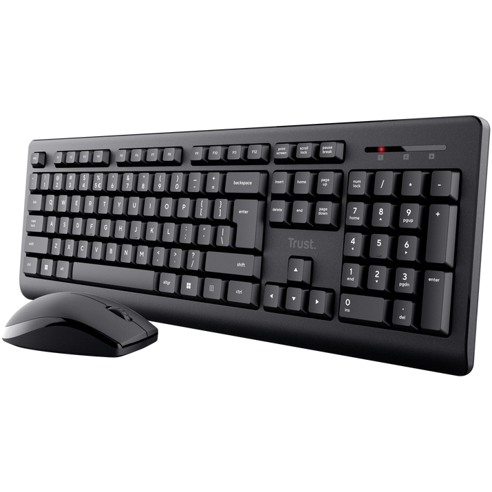 Kit Tastatura si Mouse Primo 25347 Wireless Negru