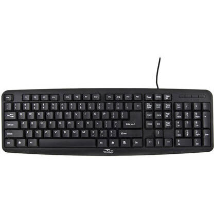 Tastatura TK102 Titanium Negru