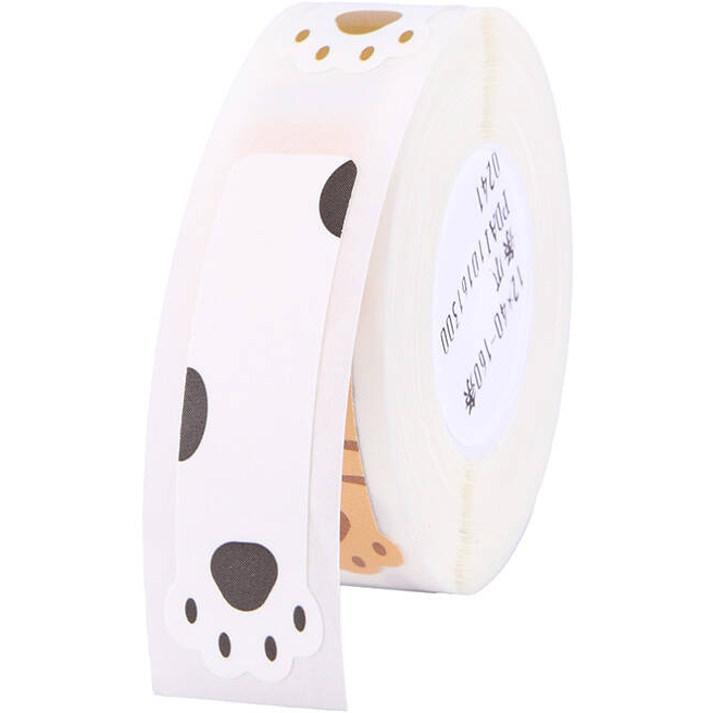 Rola Etichete Autocolante Termice 12x40mm 160buc Multicolor