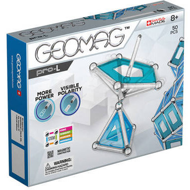 Set De Constructie GEO-022 Pro-L Panouri Magnetice 50x Piese