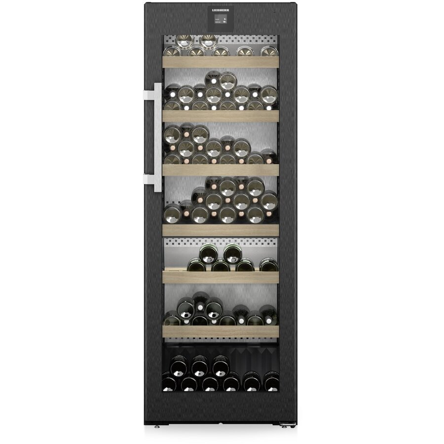 Frigider Vinuri WPbsi 5052 Clasa F 131 Sticle Negru