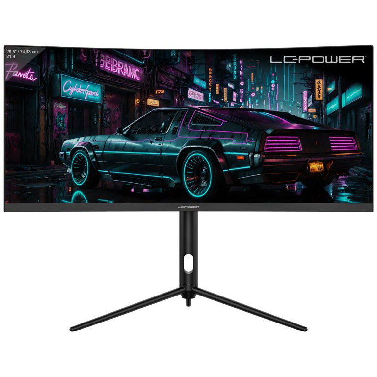 Monitor LED Gaming Curbat LC-M30UWFC 29.5 inch UWFHD VA 7ms 200Hz Black