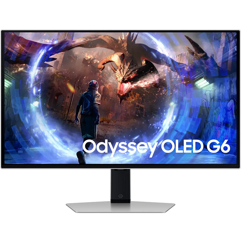 Monitor OLED Gaming Odyssey G6 LS27DG602SUXEN 27 inch QHD 0.03ms 360Hz Silver