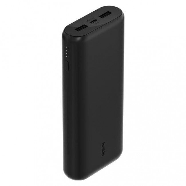 Acumulator Extern Compact 20000mAh PD USB-A C 20W Negru