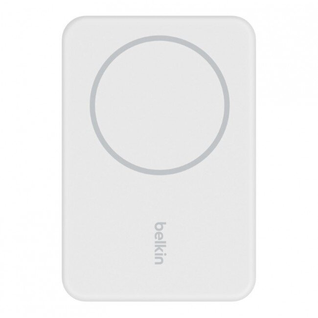 Acumulator Extern Magnetic Wireless 5000mAh Alb