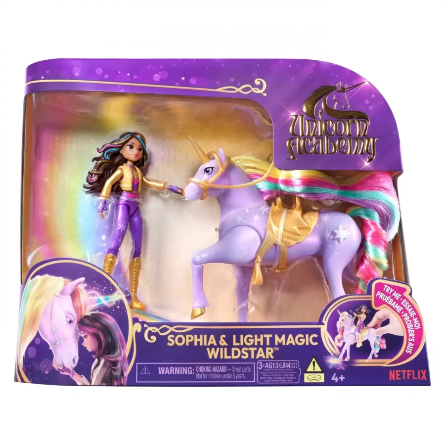 Set Spin Master Sophia și unicornul lightstar