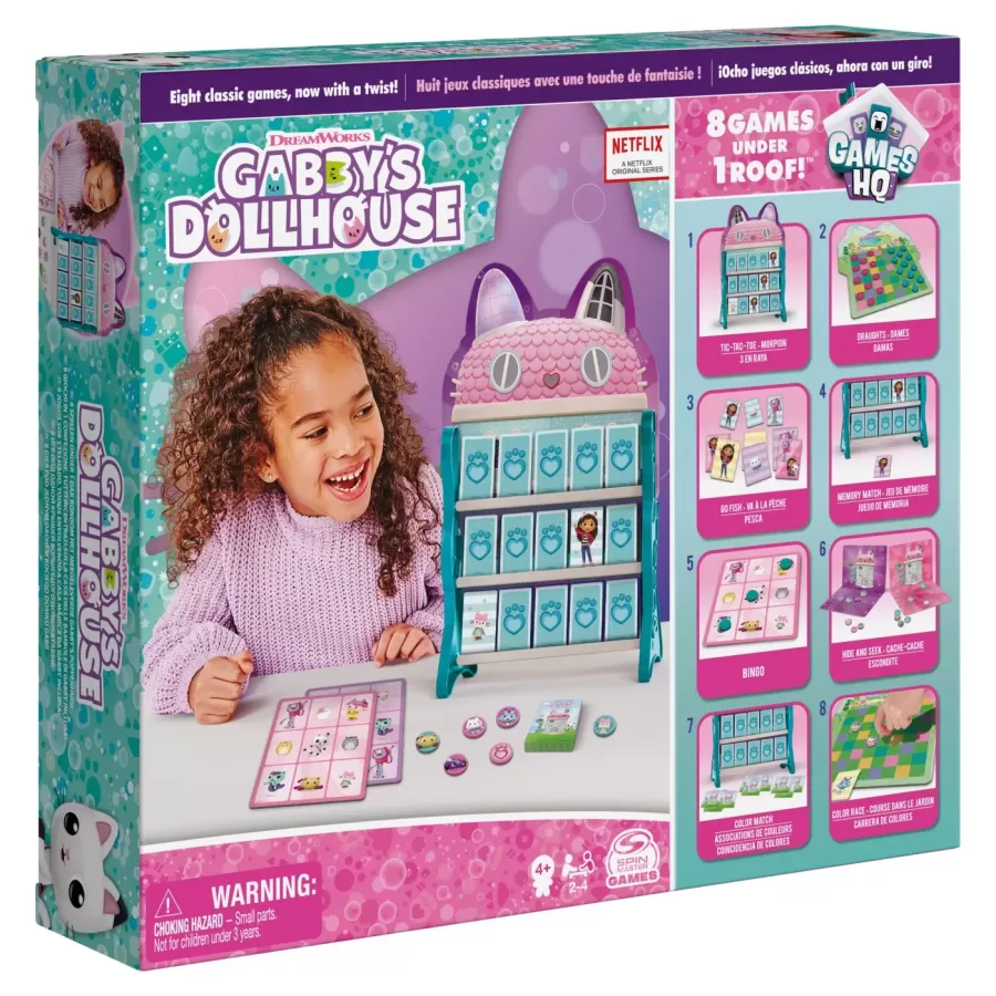 Set Spin Master Gabbys Dollhouse 4 Ani+