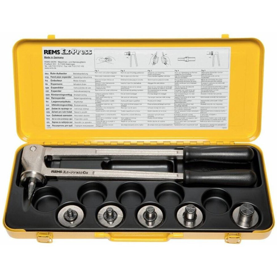 Expandor pentru Tevi din Cupru Ex-press Cu 12-15-18-22 150000