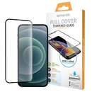 Folie protectie Lemontti Sticla Full Fit pentru iPhone 16 Negru