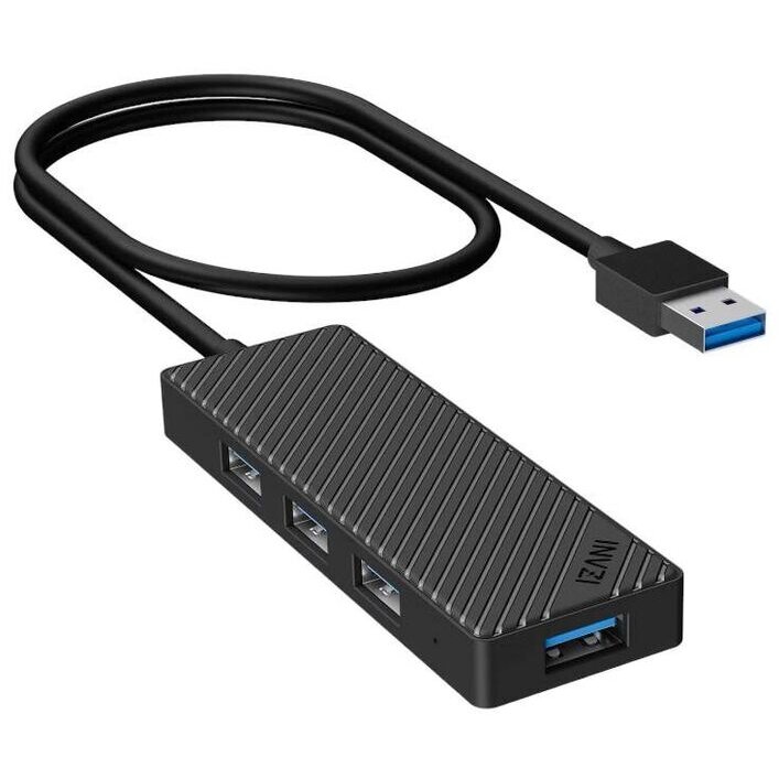 Hub Extern MH04 4in1 4x USB 3.0 Negru