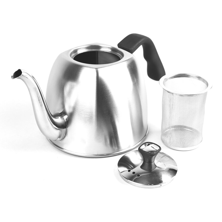 Ceainic MR-1333-TEA Otel Inoxidabil Negru