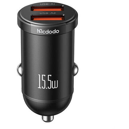 Incarcator Auto CC-2950 2x USB 15.5W Negru