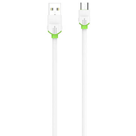 Cablu Date LS32 1m microUSB Alb