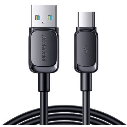 Cablu Date S-AC027A14 USB la USB C / 3A/ 1,2 m Negru