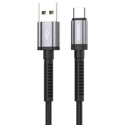 Cablu Date X83 USB to USB-C  2.1A 1m Negru