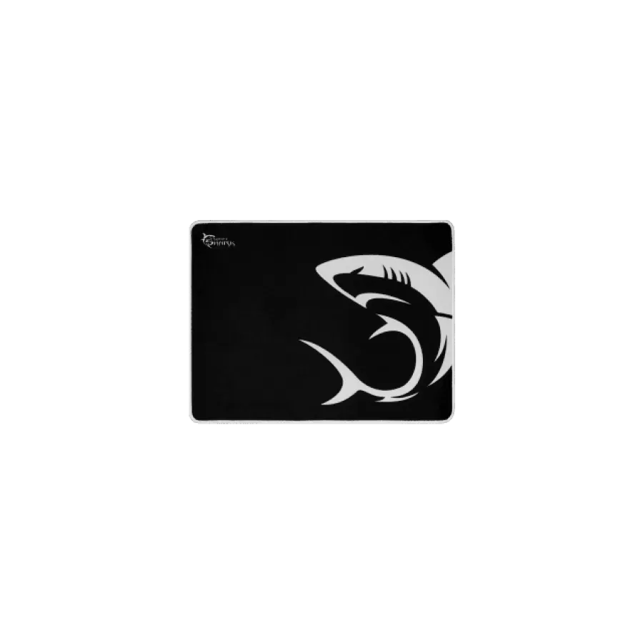 Mousepad White Shark MP-1966 400x300x3MM Negru/Alb