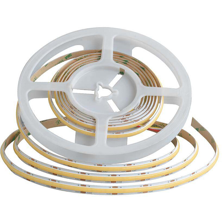 Banda Led Cob 18W/M 24V 3In1 IP20 5M Alb