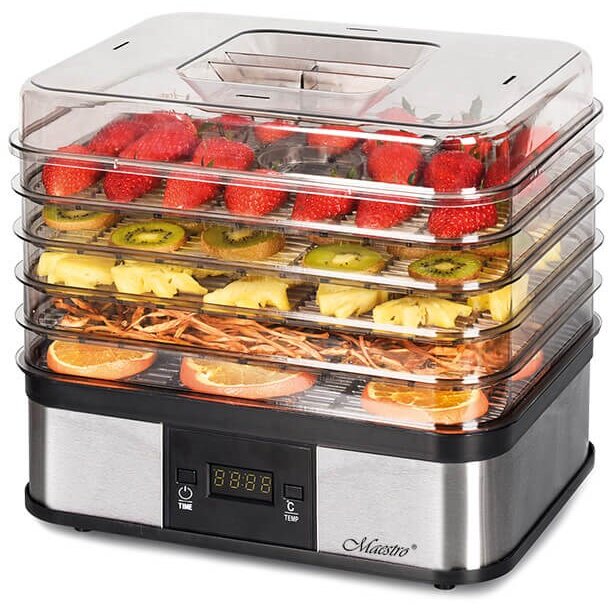 Deshidrator MR-767 Ciuperci Si Fructe  245W Inox