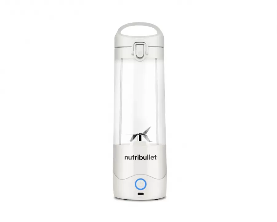 Blender Portabil nutribullet NBP003W 475ML Capac cu Mâner Cablu USB-C Alb — imaginea 2