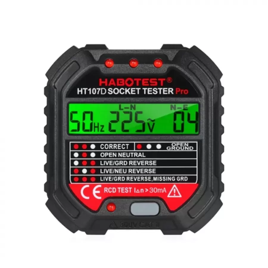 Tester de Prize Habotest HT107D cu Afișaj Digital Negru