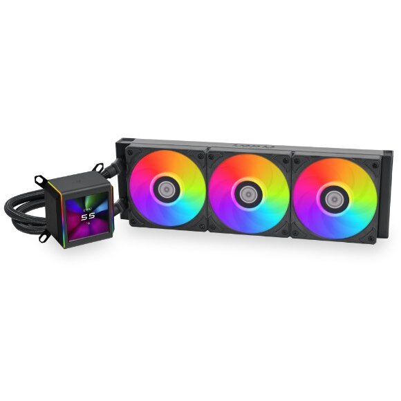 Cooler GALAHAD II LCD 360 SL-INF AIO Iluminare ARGB Negru