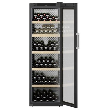 Vitrina de Vinuri WPbli 5231 Capacitate 229 Sticle 443l Negru