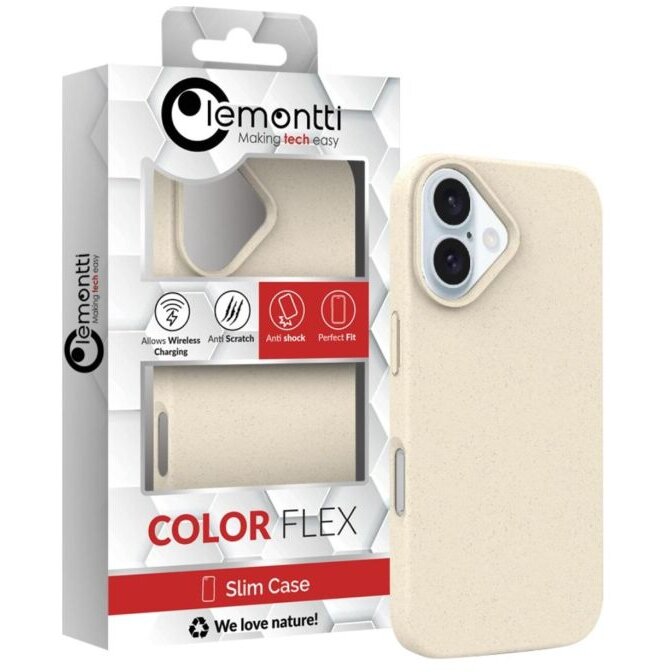 Husa Lemontti Multiple Color Wheat MagSafe pentru iPhone 16 Bej